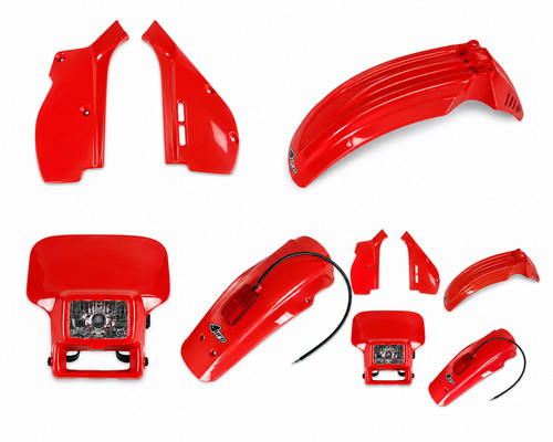 Honda 600 ufo plastic kit - 600,