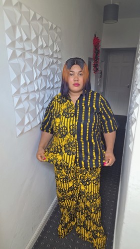Piece yellow black - 2-piece, yellow/black