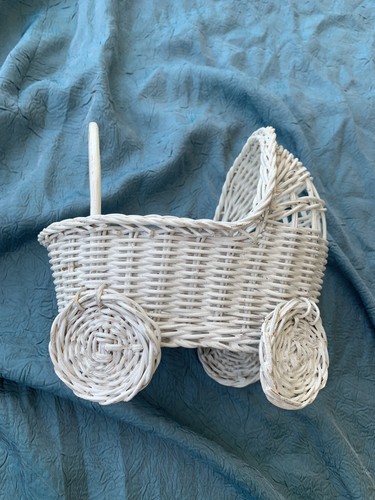 Vintage white wicker - vintage,