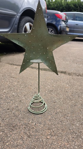 Metal candle tea light - tea,
