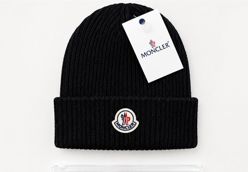 Moncler black ribbed - black,