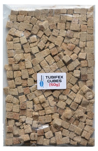 Tubifex cubes freeze dried - tubifex,