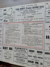 VARIETY THEATRE PROGRAMME 1950,BARNSLEY THEATRE ROYAL