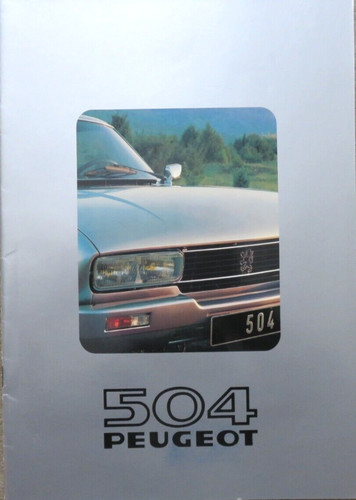 1981 peugeot 504 coupe - peugeot,