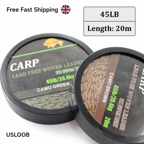20m 45lb carp fishing line - carp, non