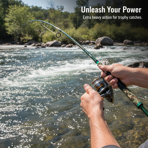 Fishing casting rod - casting, composite