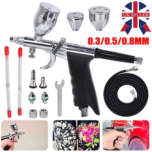 Mini airbrush kit dual action - airbrush,