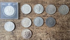10 CROWN COINS JUBILEE 77 25TH