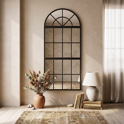 Large arched wall - arched, mirror
