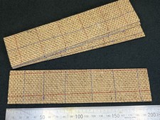 Buckram Board For Mounting Military Medals Miniature Size, 4.5cm X 20cm