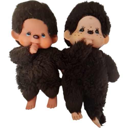 Vintage monchhichi monkey - vintage,