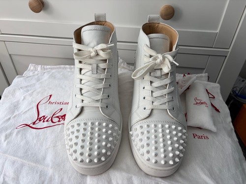 Christian louboutin white calf - louboutin,