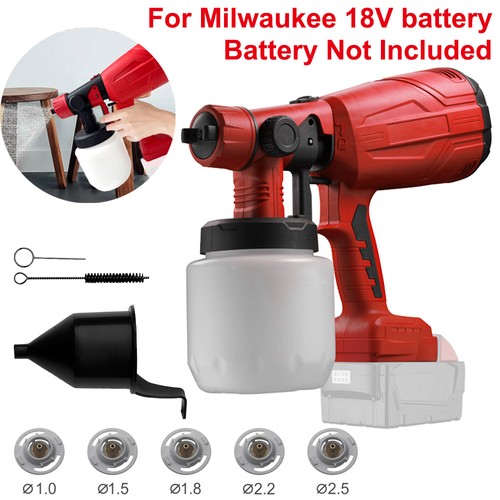 Electric spray gun cordless - spray,