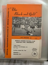 Berwick Rangers v Alloa Athletic 1976