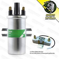 Lucas Ballast Sports Coil DLB110 Genuine with Ballast Resistor Block 1.5 Ohm