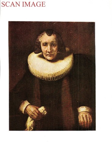 Rembrandt print 1910 portrait - 1910, 'portrait