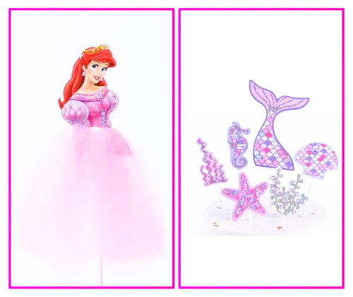 The little mermaid cake - ,