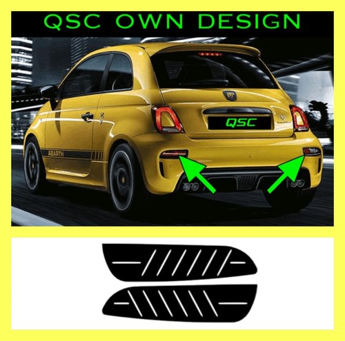 Abarth 500 facelift rear - abarth,