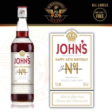 PERSONALISED PIMMS BOTTLE