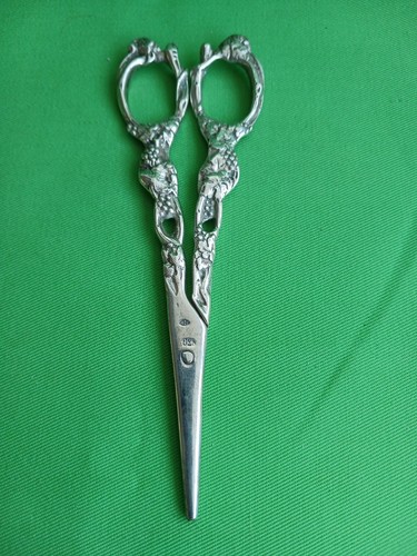Antique 830 silver grape