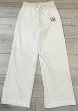 Zara Size S Ecru Wide Leg
