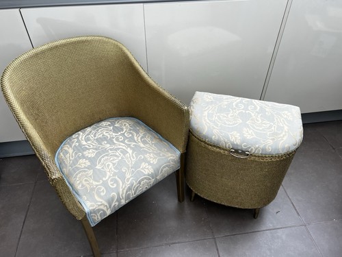 Vintage lloyd loom kraft - vintage, chair
