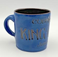 C.H. BRANNAM GEORGE V CORONATION MUG - 1911