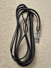 Black Leather Draw Reins