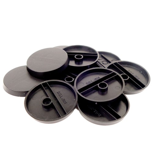 32mm round bases with - bases, 5mm