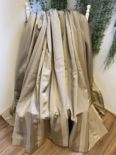 Mink Beige Brown Striped Pinch