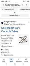 Kesterport Zara Console Table