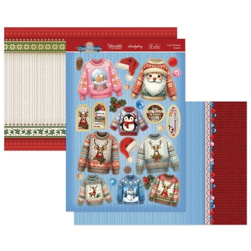 Hunkydory cosy christmas - cosy,