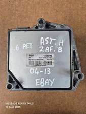 VAUXHALL ASTRA H ZAFIRA B 04-13 1.6 PETROL ENGINE ECU 12230740 — TESTED