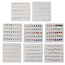 Nice 20 Pairs 2-5mm Ear Studs