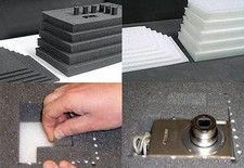 PRE-CUBED WHITE ETHAFOAM RIGID