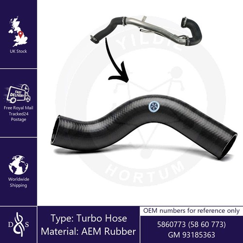 Turbo hose fits vauxhall - fits,