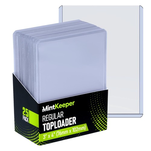 Mintkeeper toploaders pack of - mintkeeper,