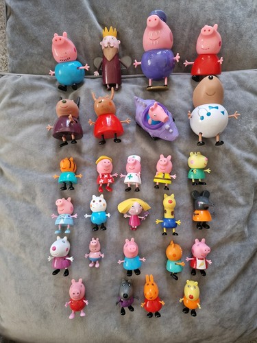 Peppa pig toy bundle lots - peppa, of