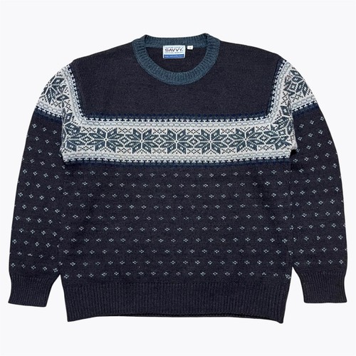 Vintage savvy mens fair isle - vintage,