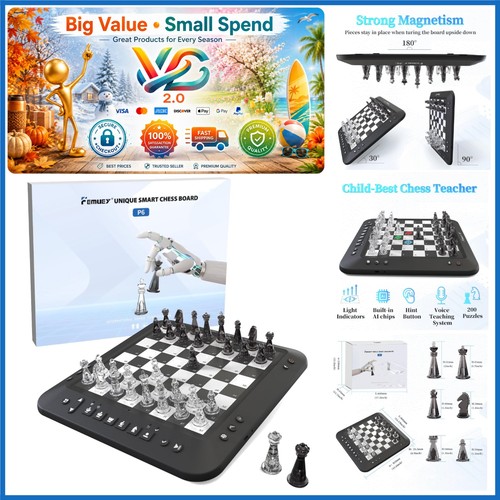 Femuey electronic chess - electronic, set