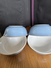 Set Of 4 Denby Colonial Blue