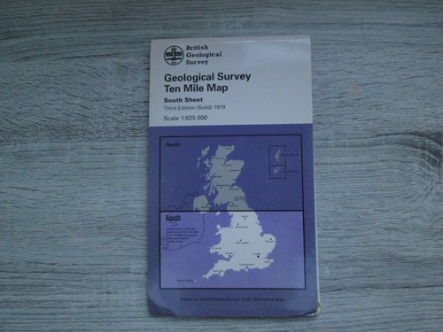 British geological survey - survey, map