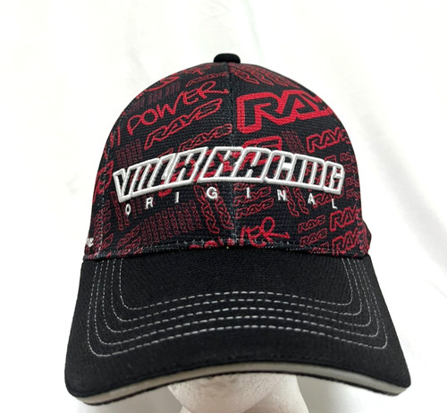 Rays volk racing cap red - rays,
