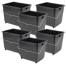 6 Pcs 5 Litres Black Paint