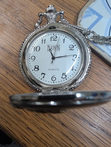 Pocket watch dawn silver - watch,
