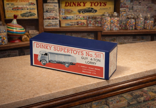 Dinky reproduction box 511 guy - dinky,