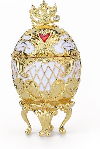 Faberge egg trinket boxes - faberge,