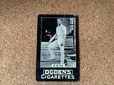OGDEN’S TABS CRICKETERS Cigarette card - C B FRY ca 1900