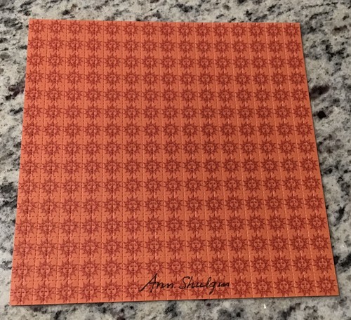 Blotter art orange sunshine - 1,