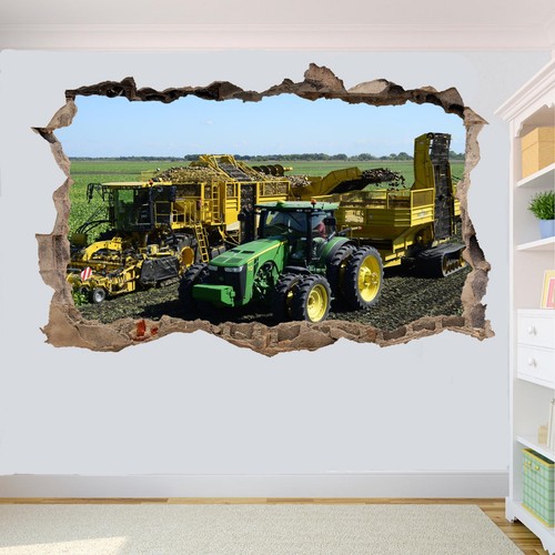 Potato harvester tractor wall - potato,